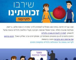 ניוזלטר פעמונים לראש השנה